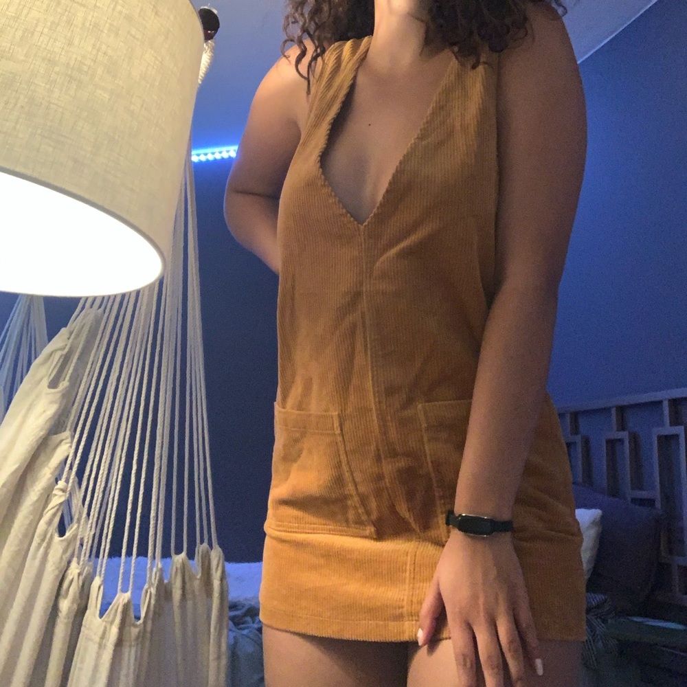 mini corduroy dress
